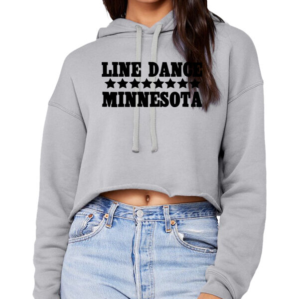   - Women's Sponge Fleece Cropped Fleece Hoodie Thumbnail