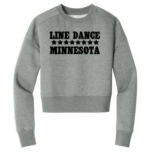   - Women's Perfect Weight ® Fleece Cropped Crew Thumbnail