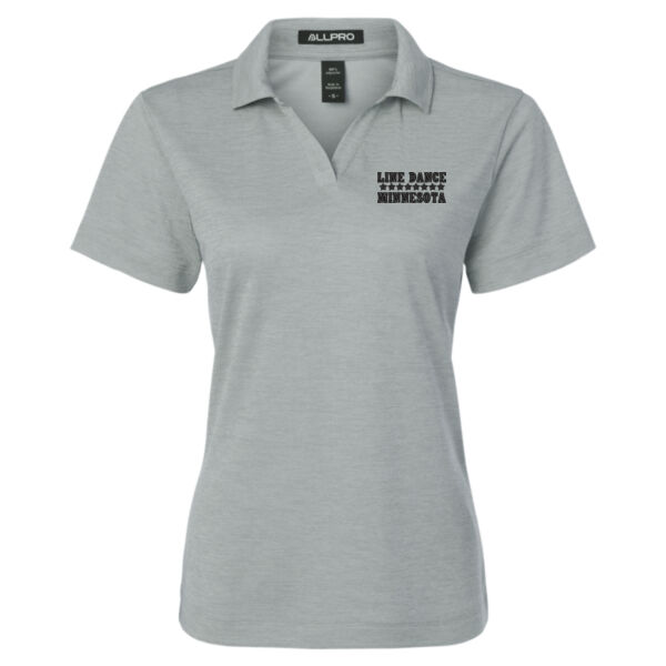   - Women's Pro-Lock Performance Mélange Polo Thumbnail