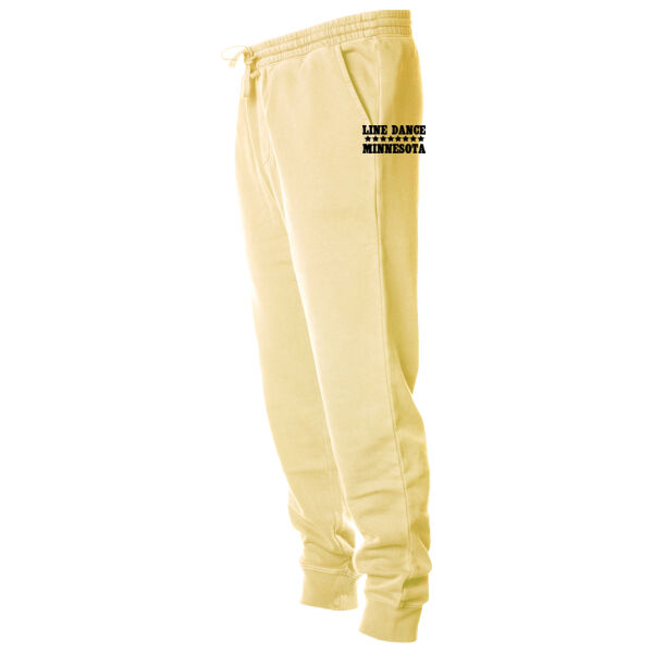   - Unisex Pigment-Dyed Fleece Sweatpants Thumbnail